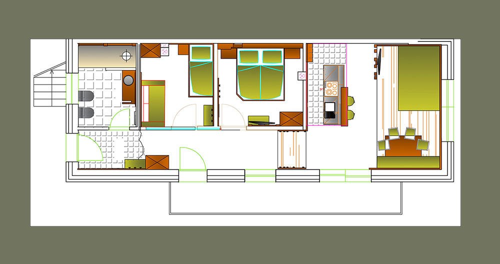 Wohnung Bergsteiger - Patleidhof