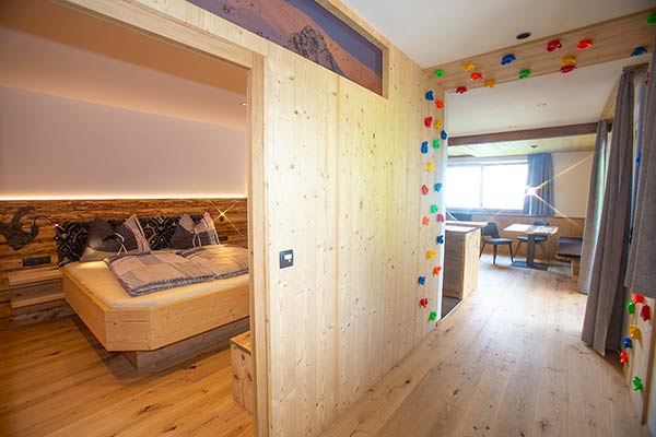 Kletterwand Wohnung Bergsteiger