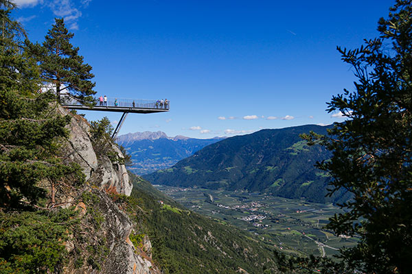 Aussichtsplattform Seilbahn Unterstell