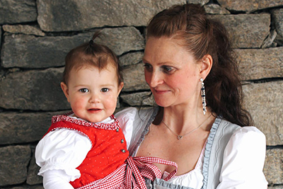 Tochter Marion und Victoria