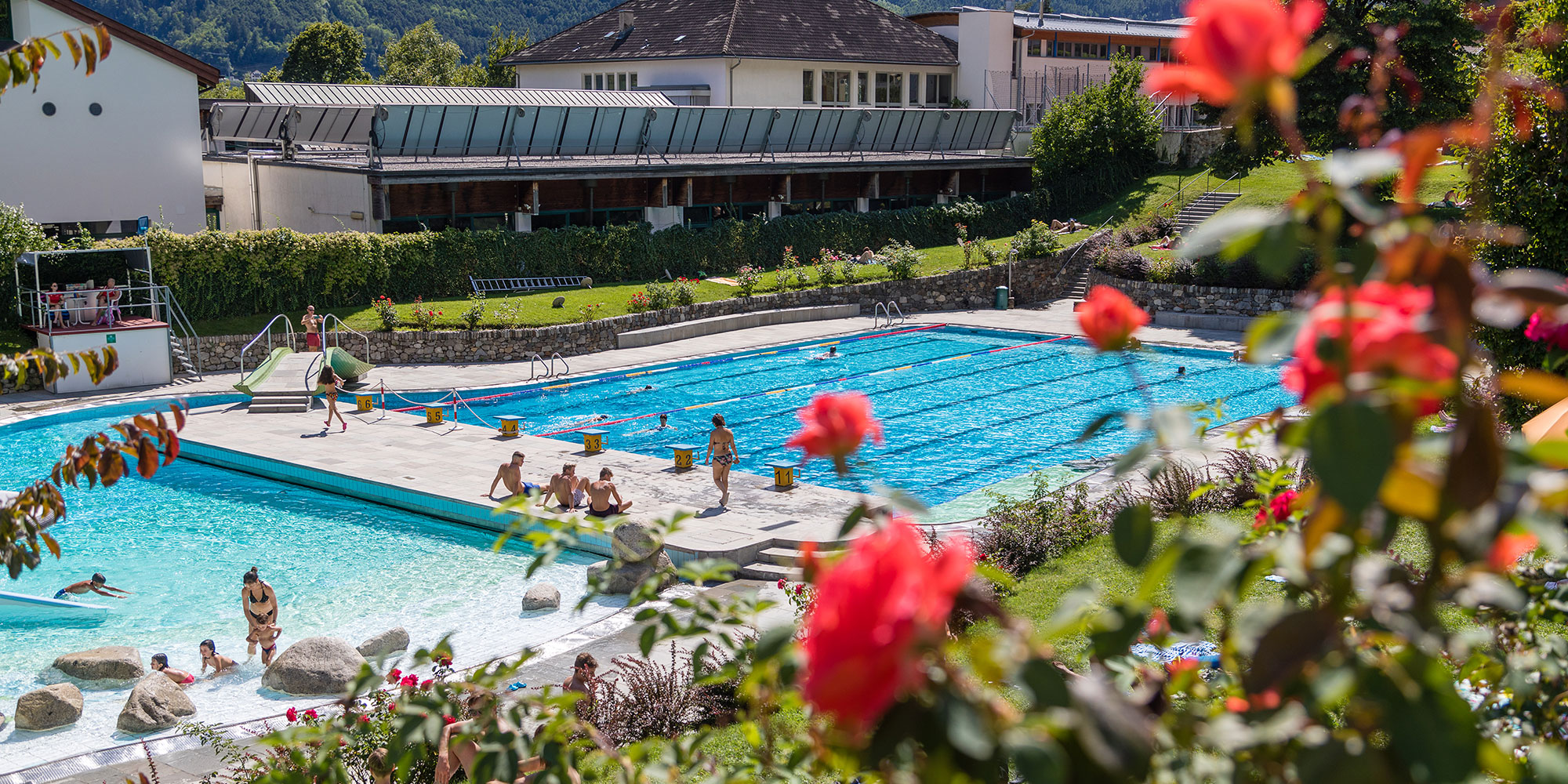 Sommer in den Bergen in Südtirol