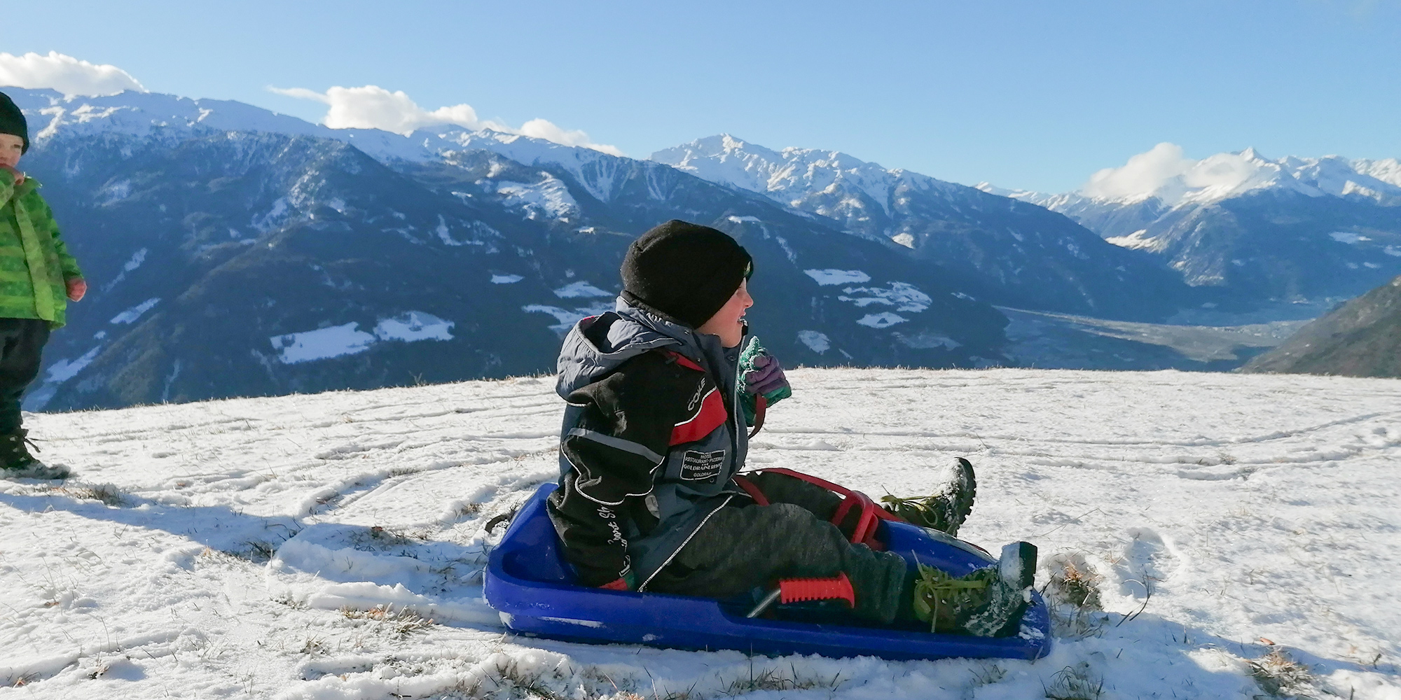 Herbst Winterurlaub in den Bergen in Südtirol